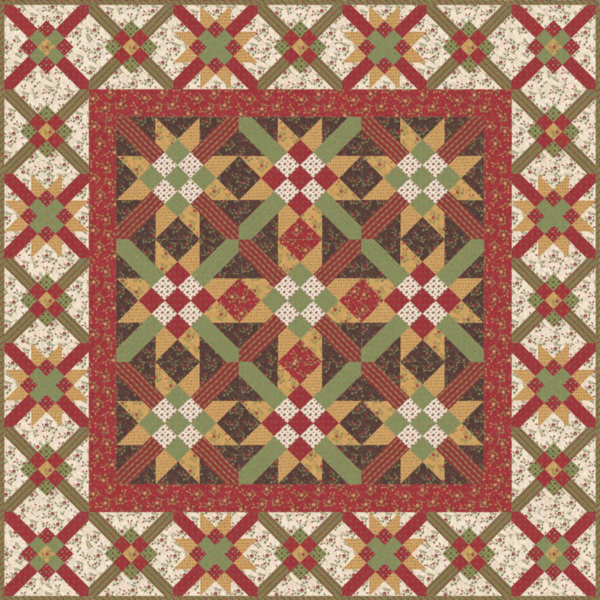 Reproduction Christmas Quilt Pattern Jo Morton